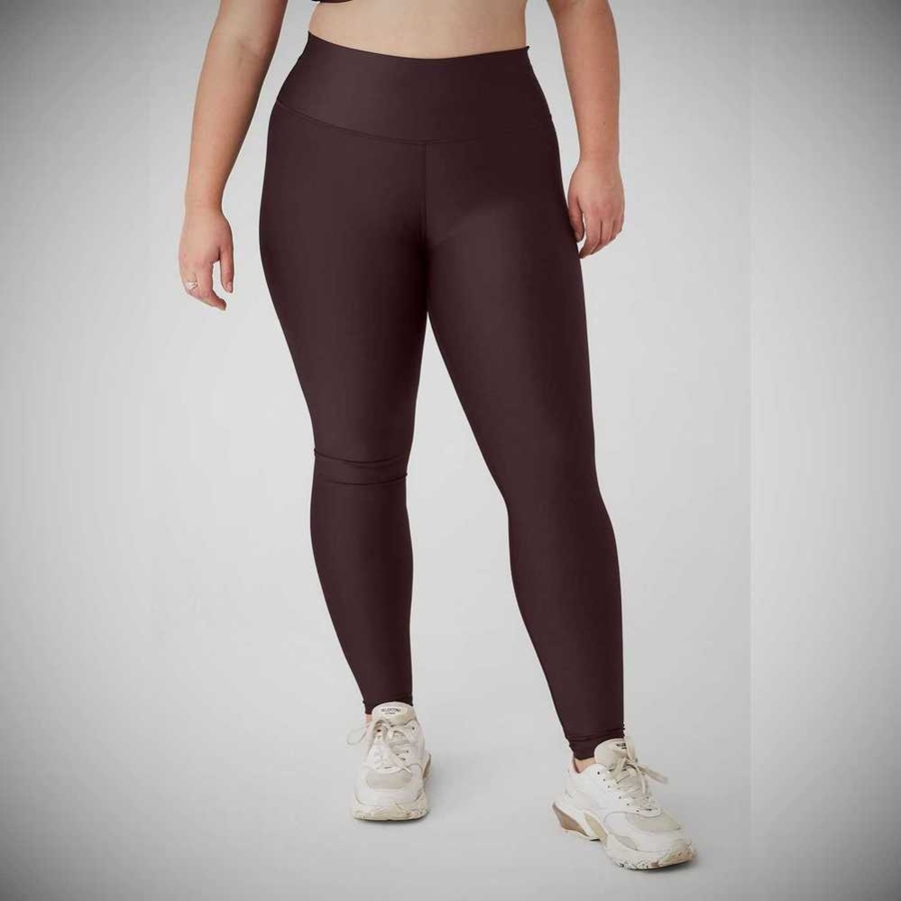 Leggins Alo Yoga High-Cintura Airlift Mujer Morados Grises | MX-09XEJK