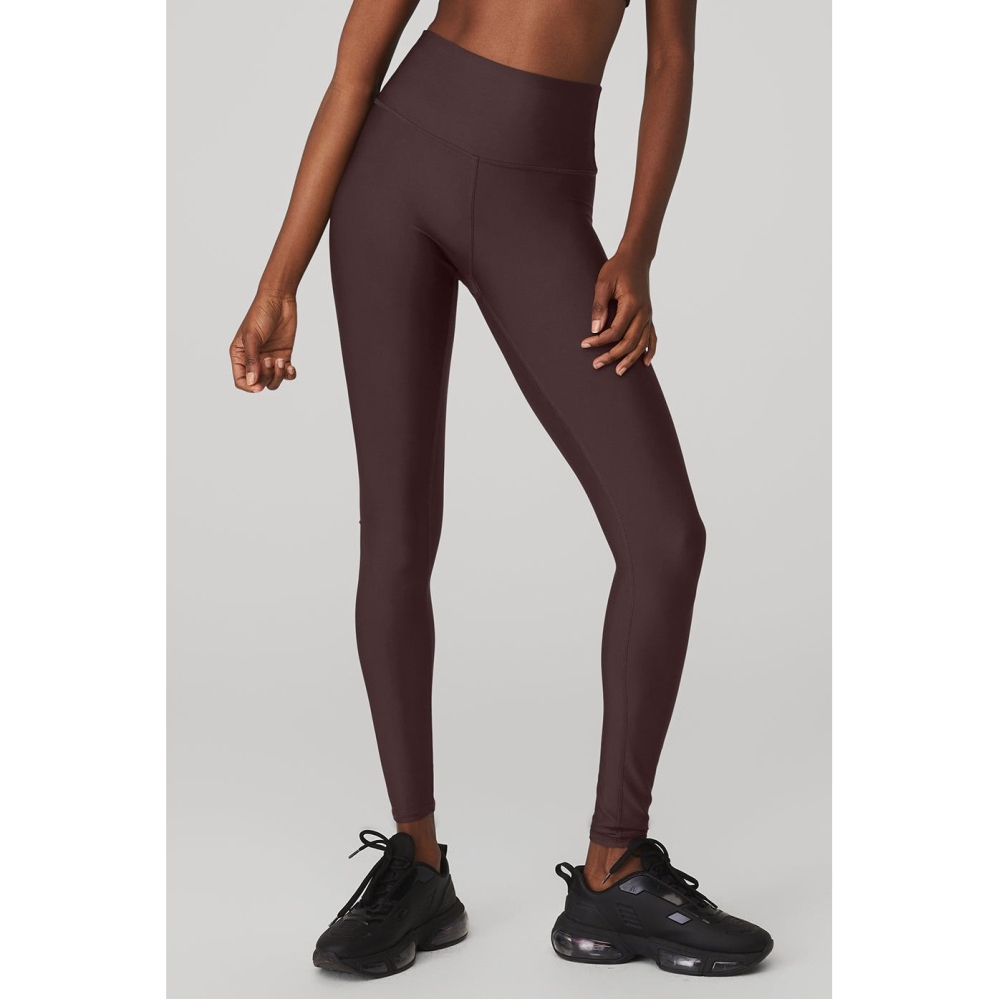 Leggins Alo Yoga High-Cintura Airlift Mujer Morados Grises | MX-09XEJK