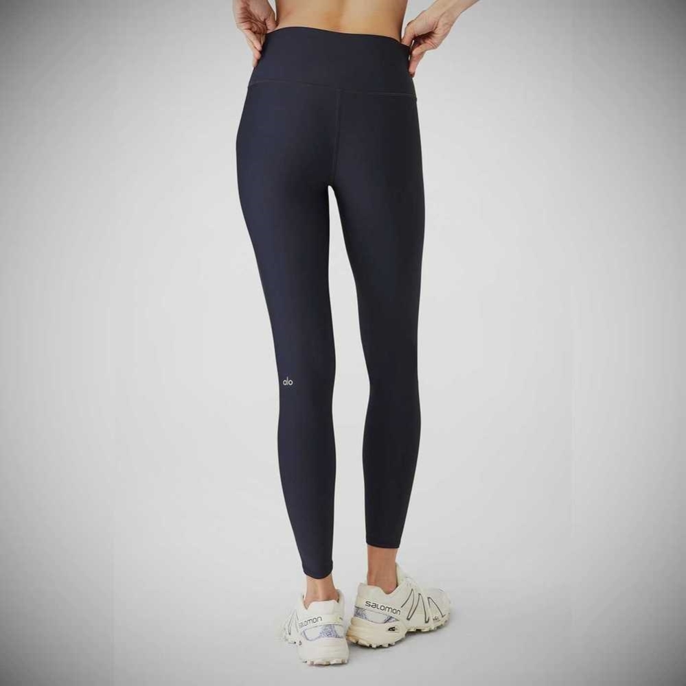 Leggins Alo Yoga High-Cintura Airlift Mujer Azul Marino | MX-15ZBKG