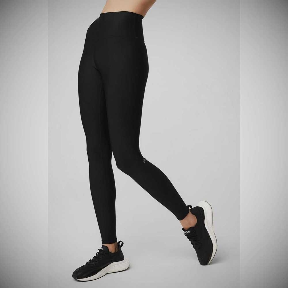 Leggins Alo Yoga High-Cintura Airlift Mujer Negros | MX-27ROFC