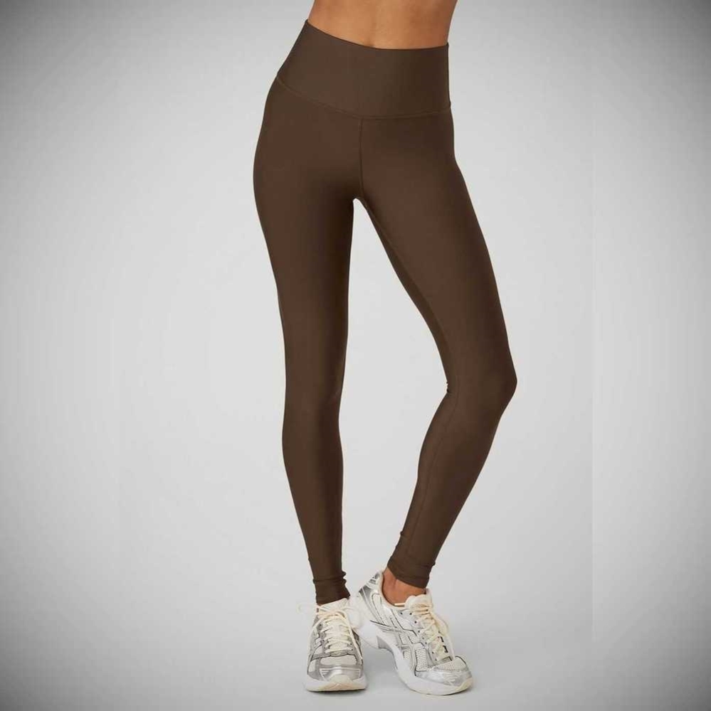 Leggins Alo Yoga High-Cintura Airlift Mujer Cafes | MX-34LSYT