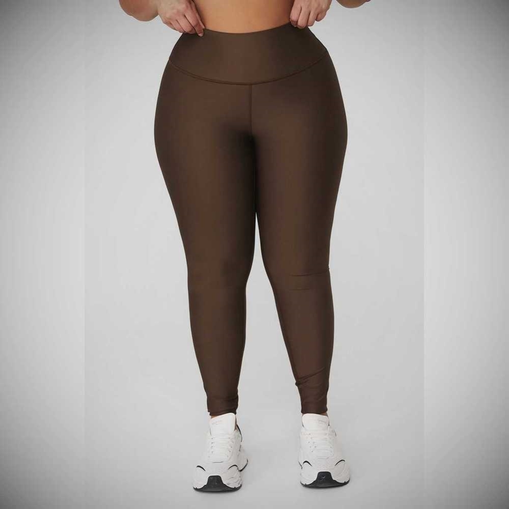 Leggins Alo Yoga High-Cintura Airlift Mujer Cafes | MX-34LSYT