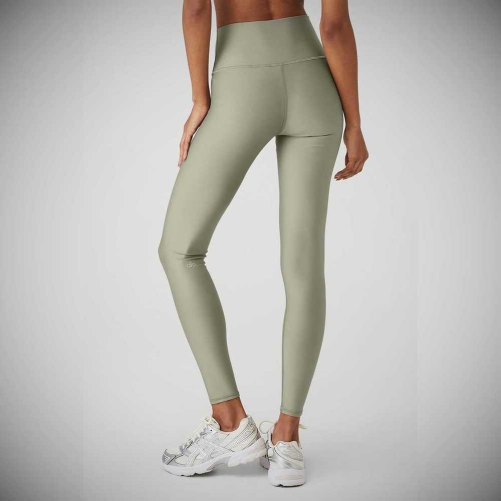 Leggins Alo Yoga High-Cintura Airlift Mujer Grises | MX-49LBGM