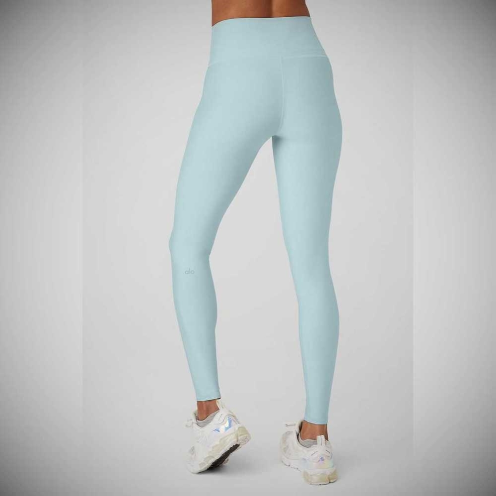 Leggins Alo Yoga High-Cintura Airlift Mujer Azules | MX-56IBCT