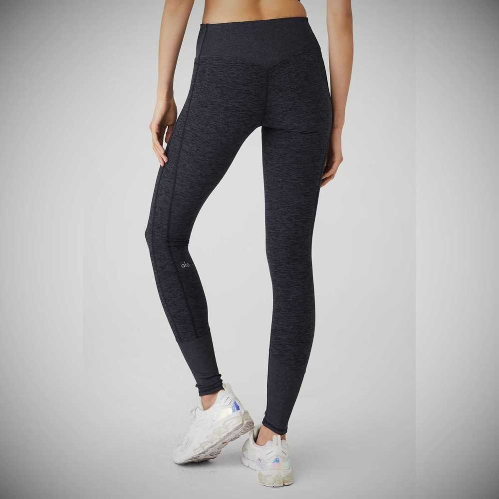 Leggins Alo Yoga High-Cintura Alosoft Lounge Mujer Azul Marino | MX-04LRTP