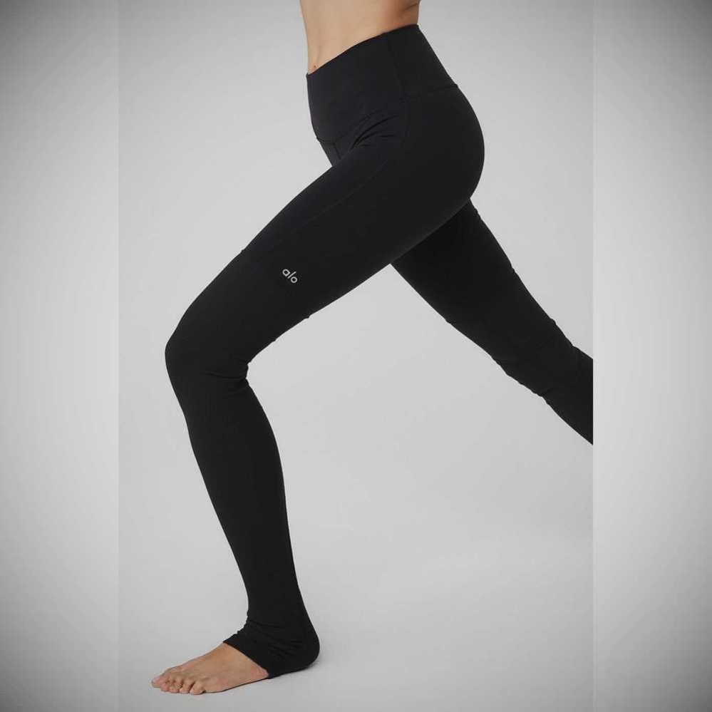 Leggins Alo Yoga High-Cintura Goddess Mujer Negros | MX-79OWSF