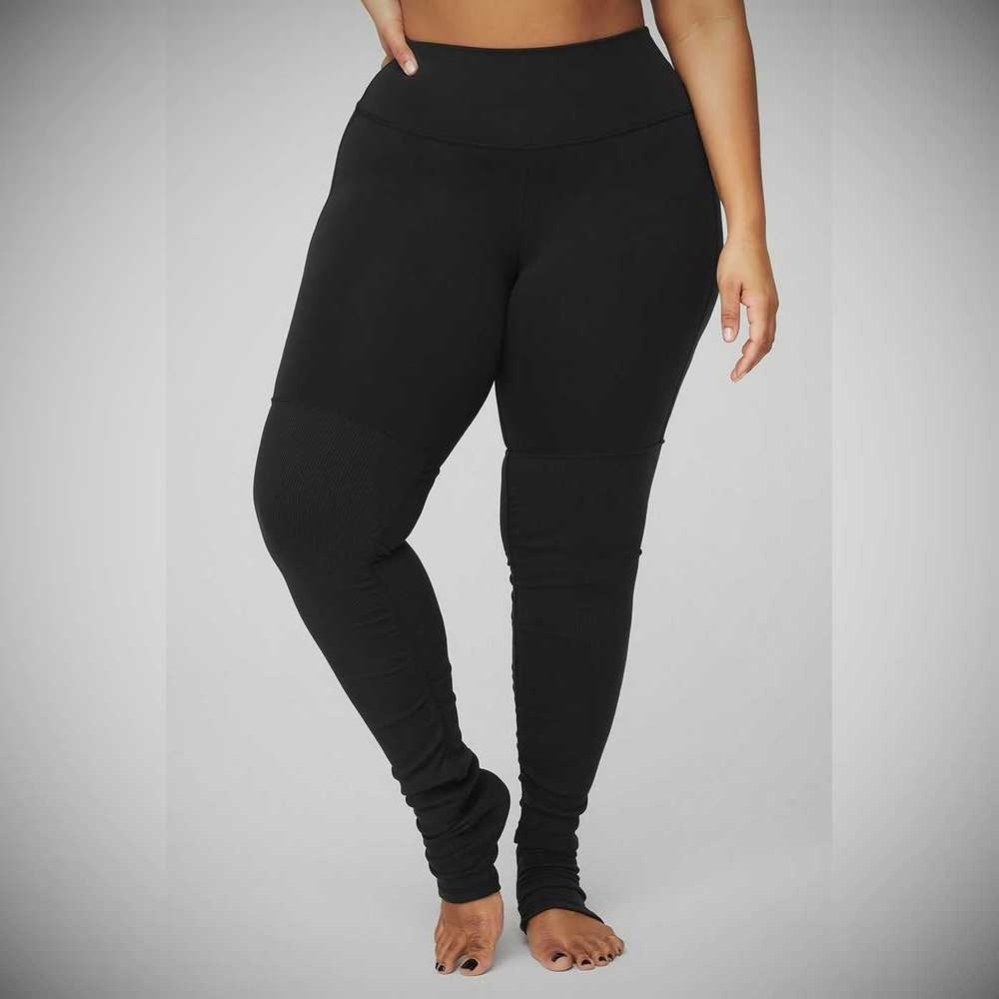 Leggins Alo Yoga High-Cintura Goddess Mujer Negros | MX-79OWSF