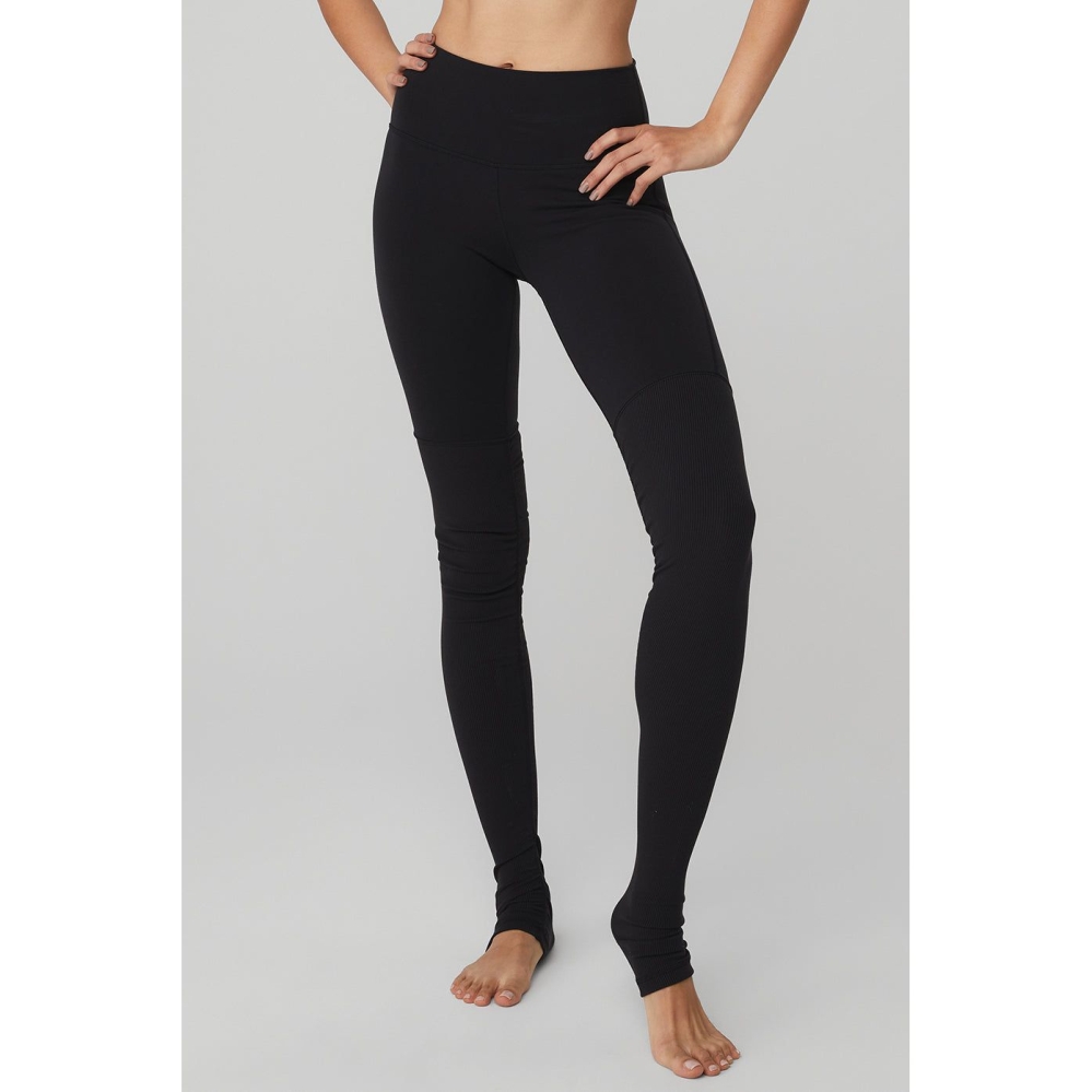 Leggins Alo Yoga High-Cintura Goddess Mujer Negros | MX-79OWSF