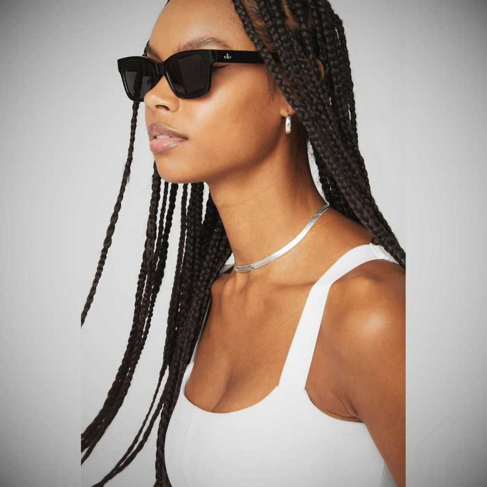 Lentes De Sol Alo Yoga Chill Mujer Negros | MX-37SCVX