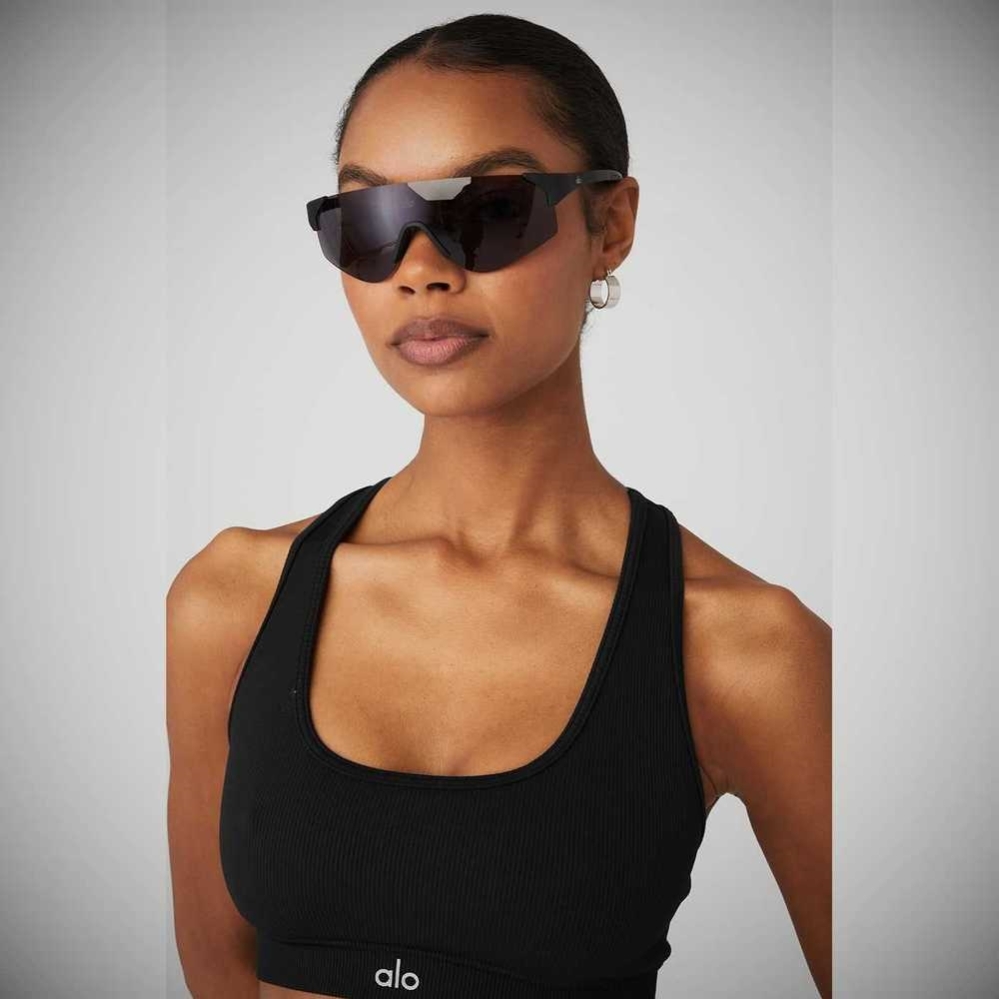 Lentes De Sol Alo Yoga Speed Mujer Negros | MX-13DEON