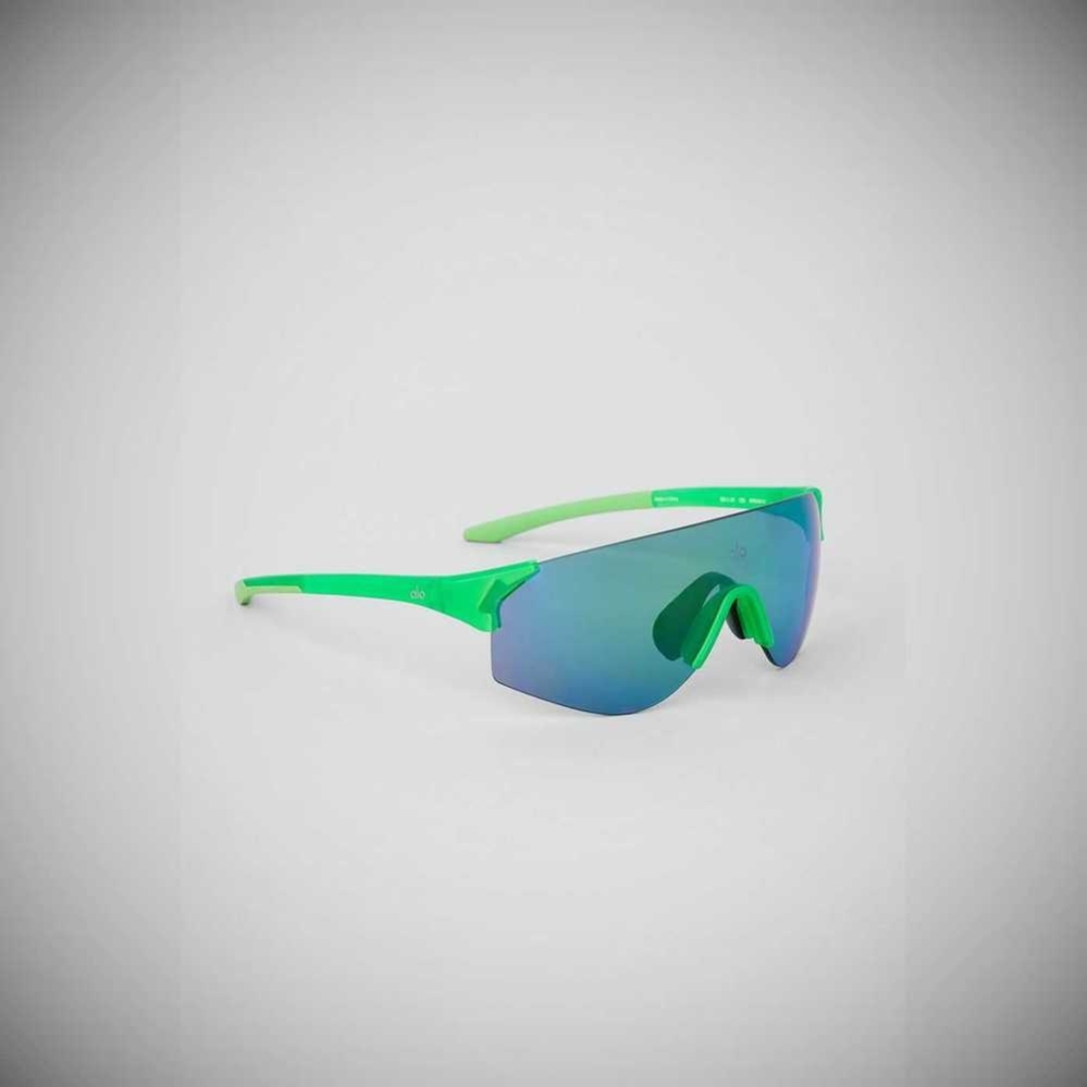 Lentes De Sol Alo Yoga Speed Mujer Verdes Verdes | MX-25JXUQ