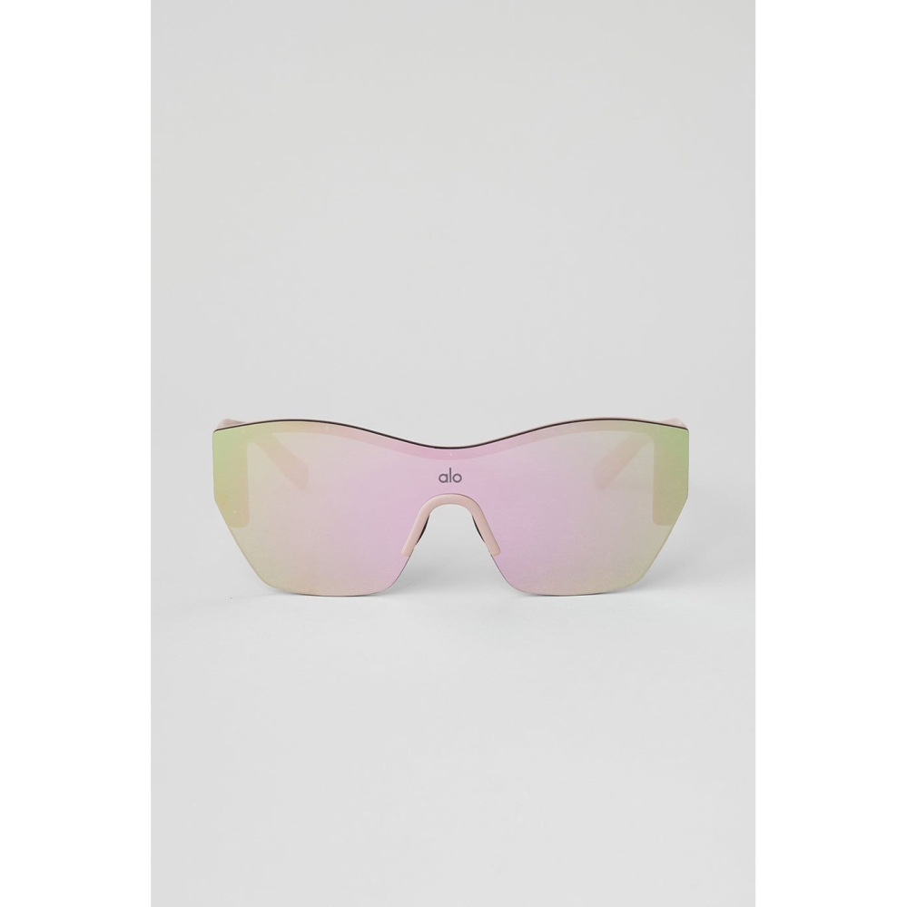 Lentes De Sol Alo Yoga Stunner Hombre Rosas Negros | MX-21QTSM