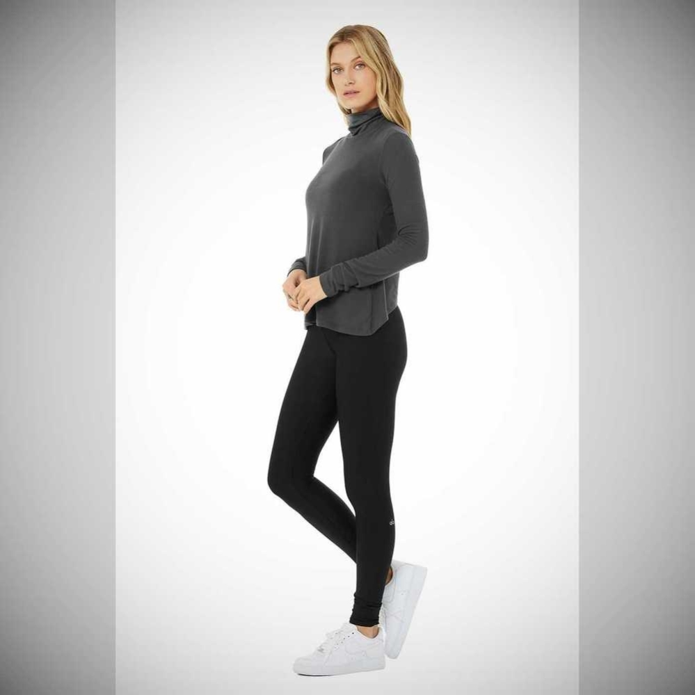 Long Sleeve Alo Yoga Embrace Mujer Grises | MX-91LUAH