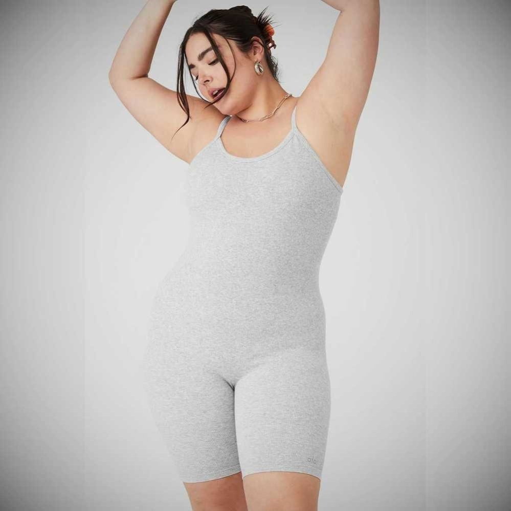 Onesies Alo Yoga Alosoft Suns Out Mujer Grises | MX-74VBEK