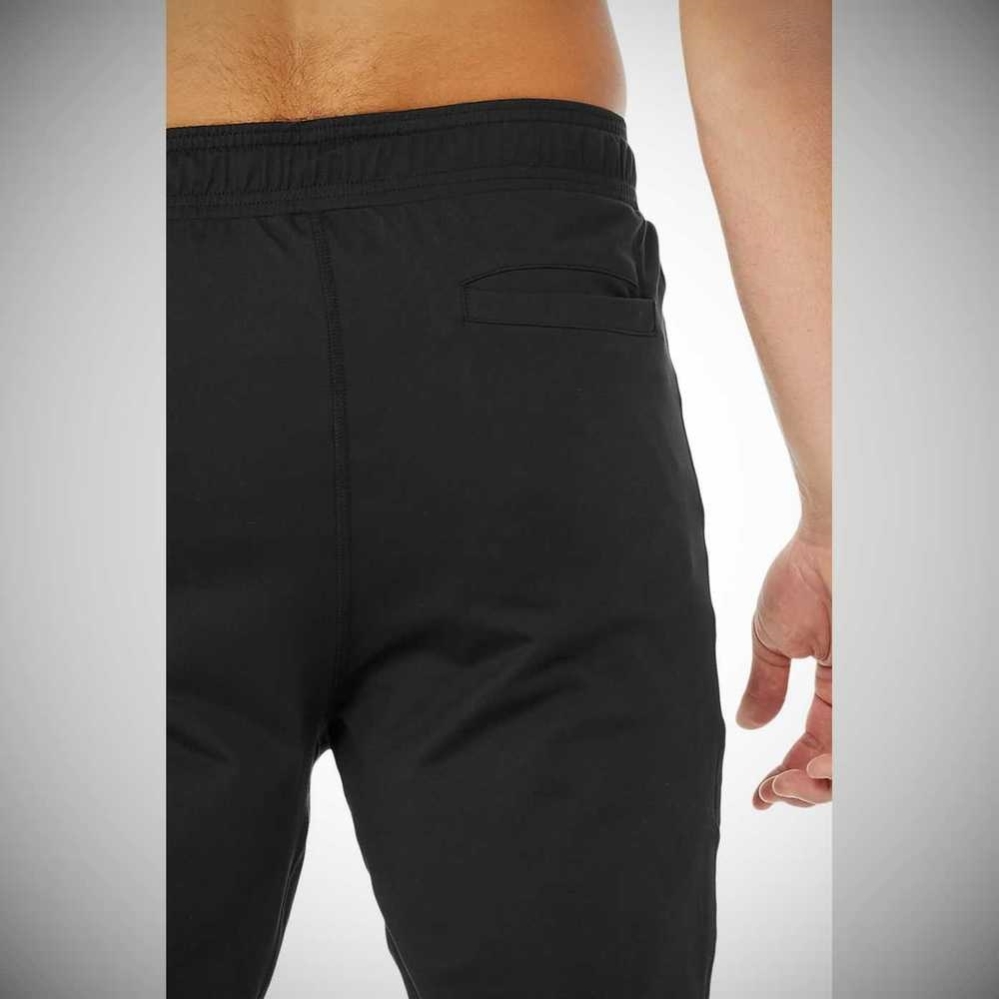 Pantalones Alo Yoga Balance Hombre Negros | MX-64JLZD