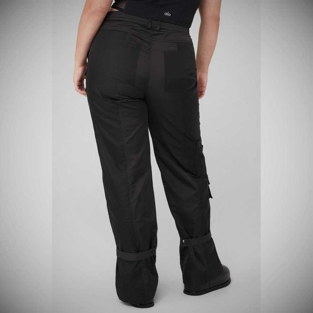 Pantalones Alo Yoga Blaze Trouser Mujer Negros | MX-18QYLW