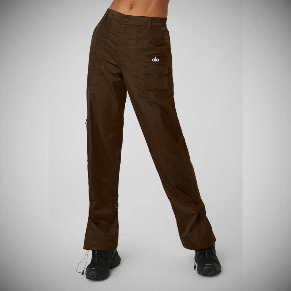 Pantalones Alo Yoga Blaze Trouser Mujer Cafes | MX-68ZDUN