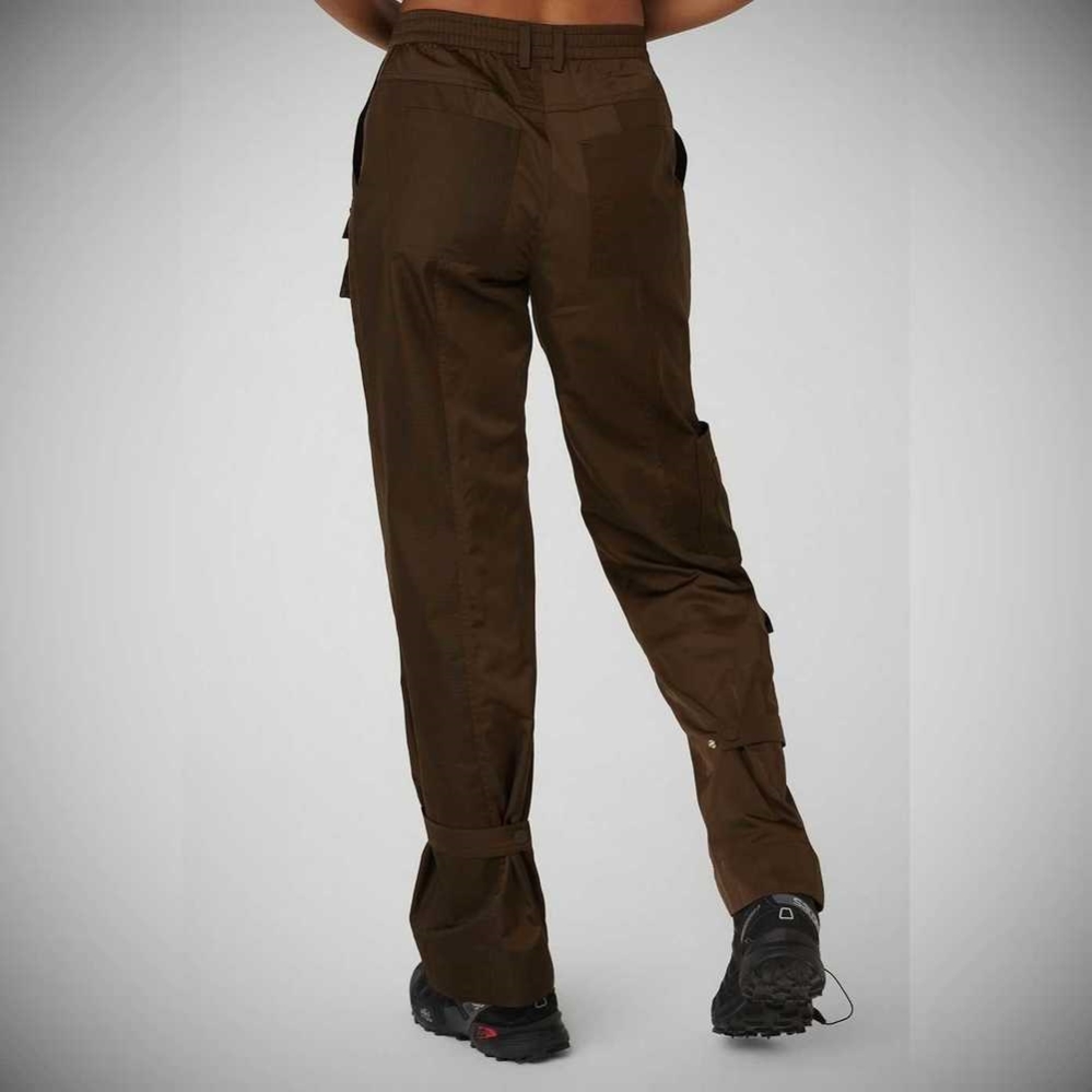 Pantalones Alo Yoga Blaze Trouser Mujer Cafes | MX-68ZDUN