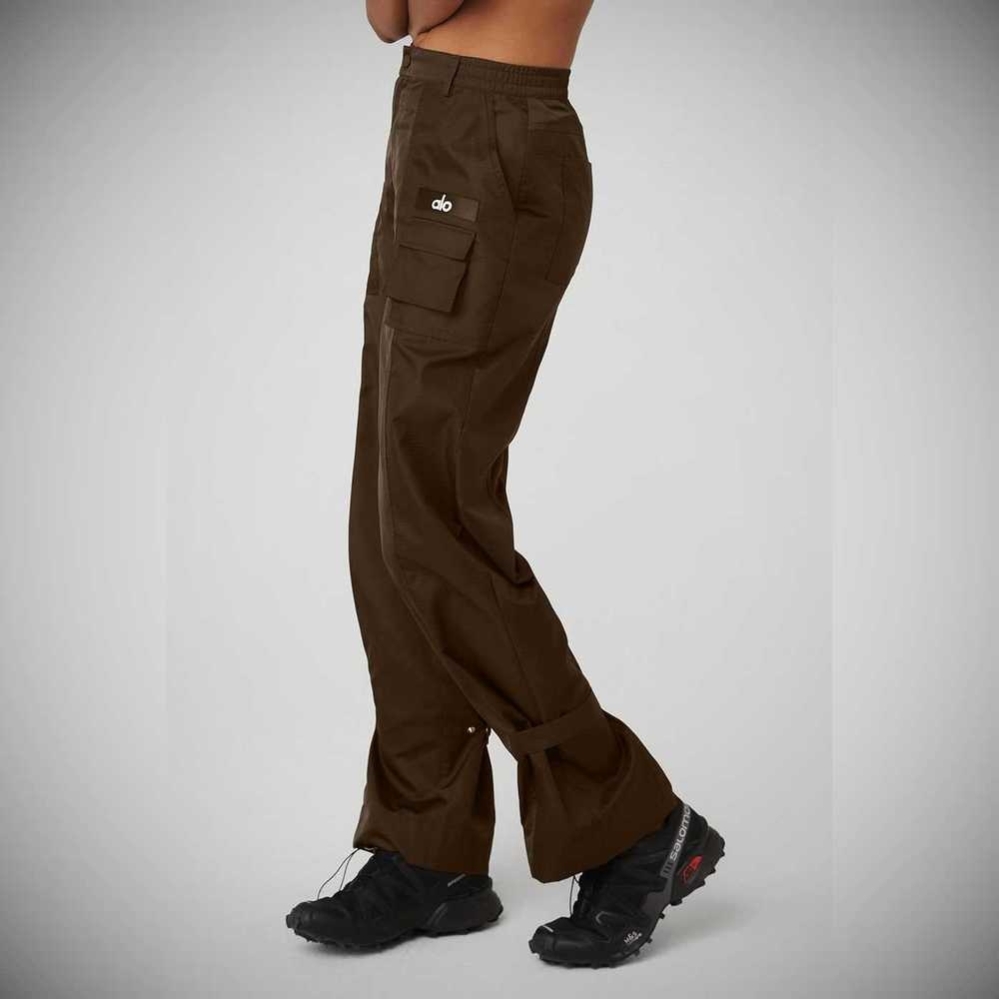 Pantalones Alo Yoga Blaze Trouser Mujer Cafes | MX-68ZDUN