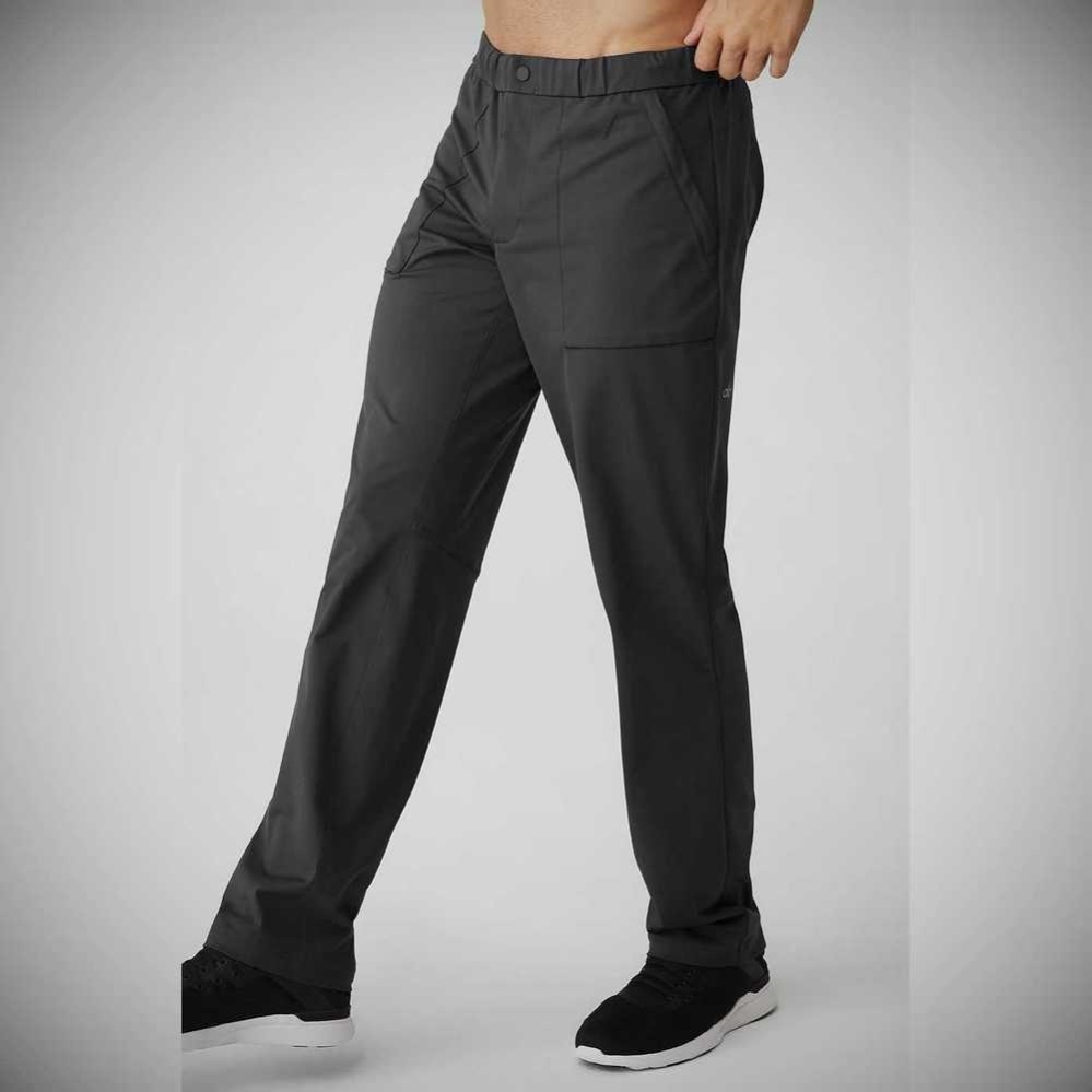 Pantalones Alo Yoga Block Hombre Grises | MX-97JZND