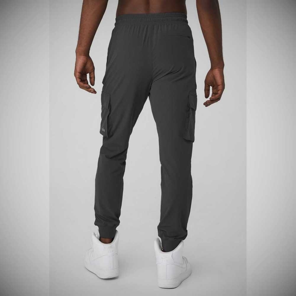 Pantalones Alo Yoga Cargo Division Field Hombre Grises | MX-24DEUS