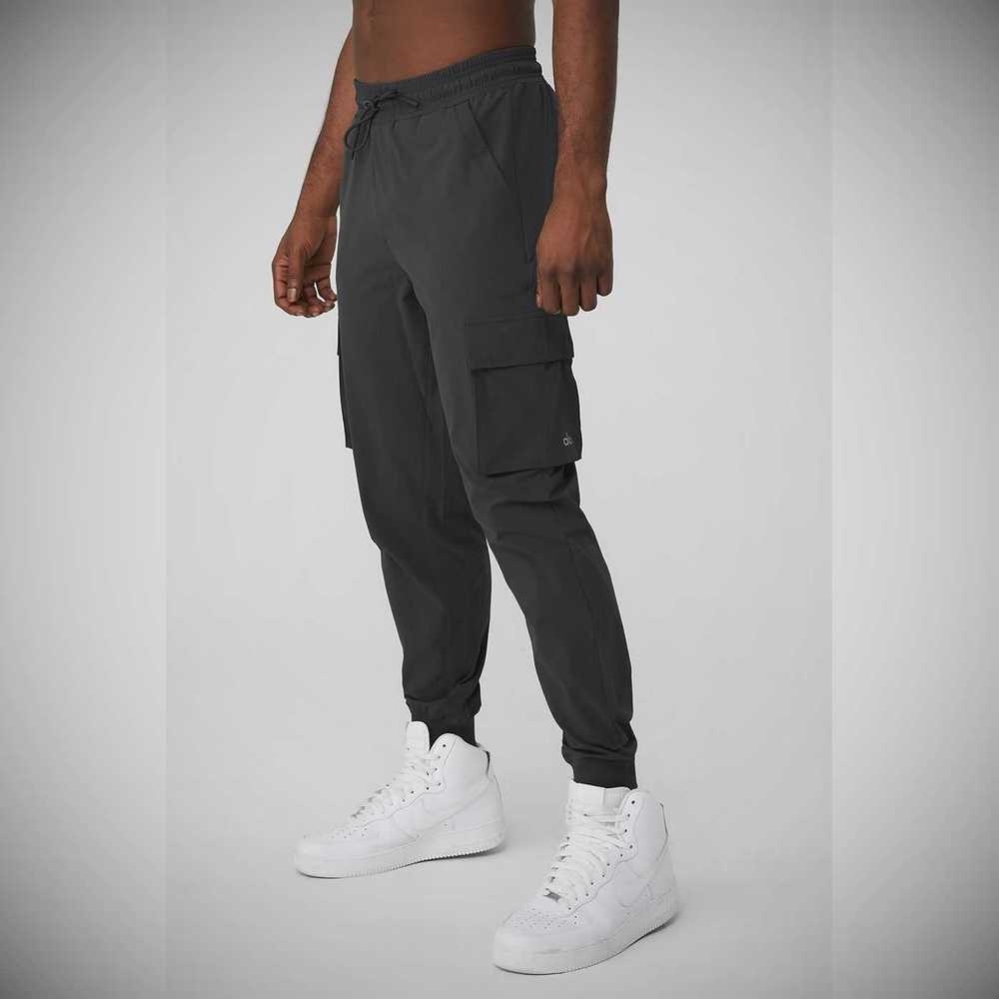 Pantalones Alo Yoga Cargo Division Field Hombre Grises | MX-24DEUS