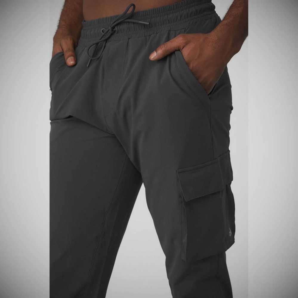 Pantalones Alo Yoga Cargo Division Field Hombre Grises | MX-24DEUS