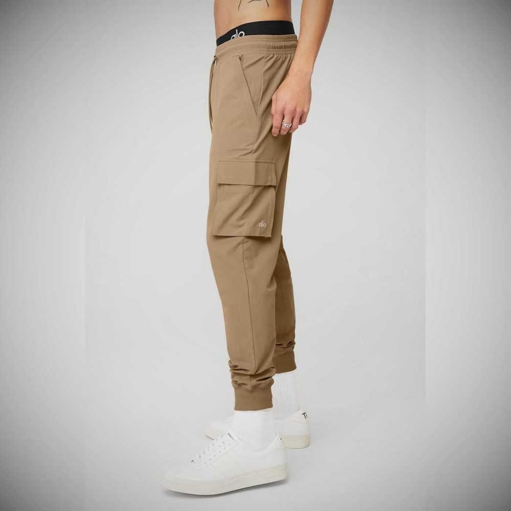 Pantalones Alo Yoga Cargo Division Field Hombre Marrom | MX-27KOXT