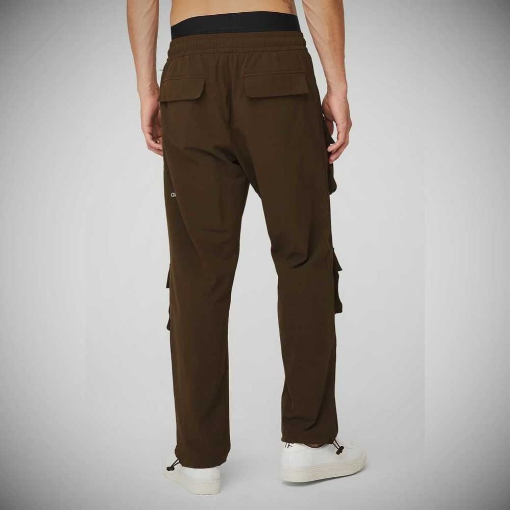 Pantalones Alo Yoga Cargo Venture Hombre Cafes | MX-26GJZI