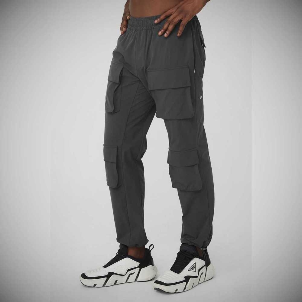 Pantalones Alo Yoga Cargo Venture Hombre Grises | MX-62HOQK