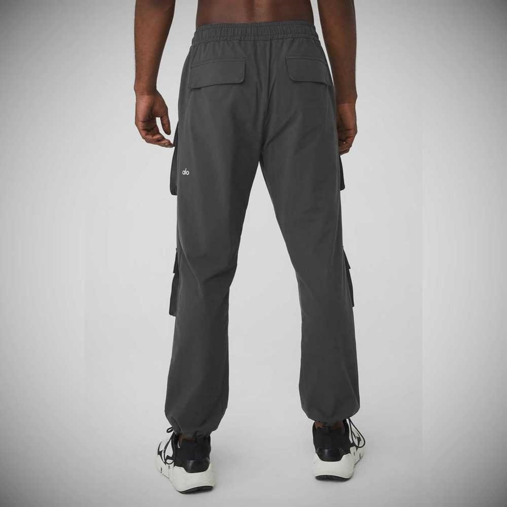 Pantalones Alo Yoga Cargo Venture Hombre Grises | MX-62HOQK