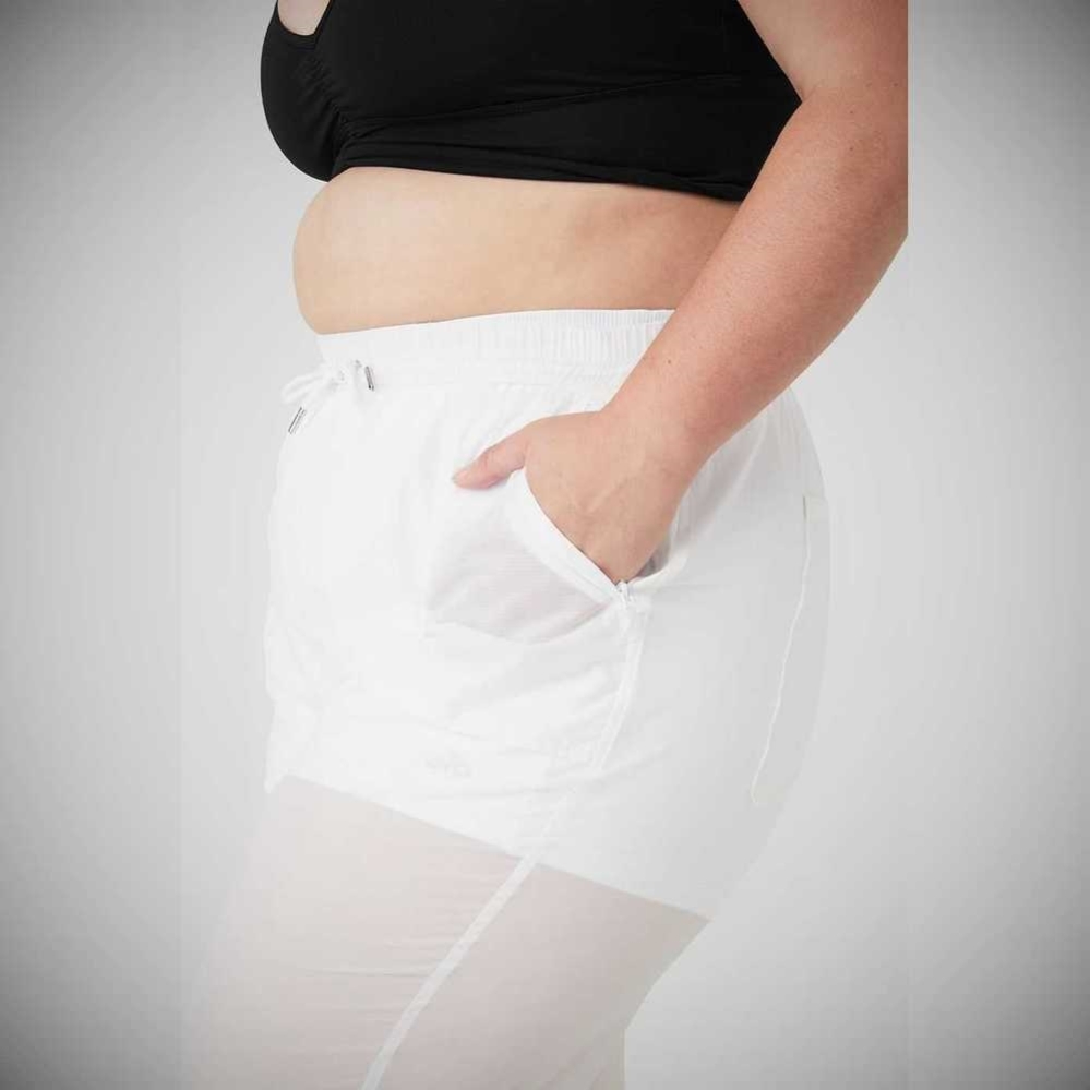 Pantalones Alo Yoga Cloud Nine Mujer Blancos | MX-45PLMV