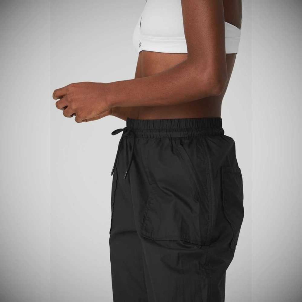 Pantalones Alo Yoga Cloud Nine Mujer Negros | MX-74WGOT