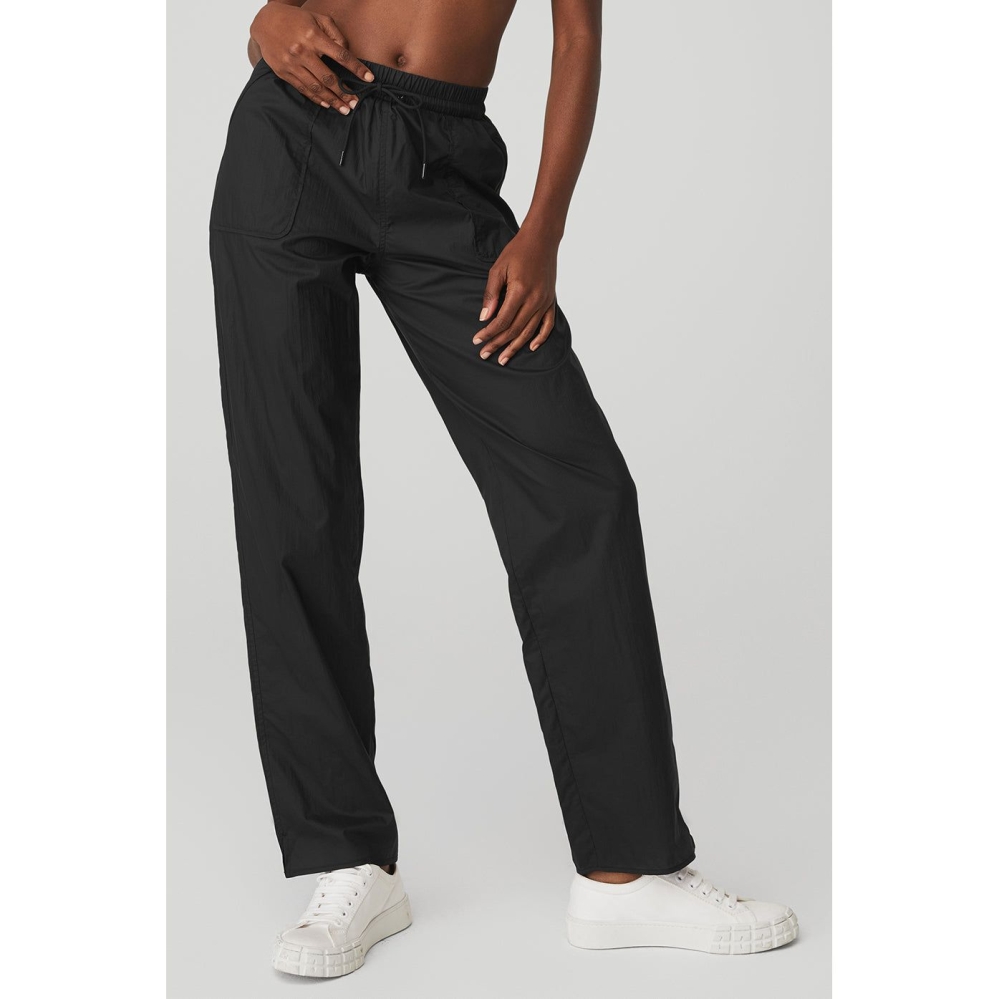 Pantalones Alo Yoga Cloud Nine Mujer Negros | MX-74WGOT