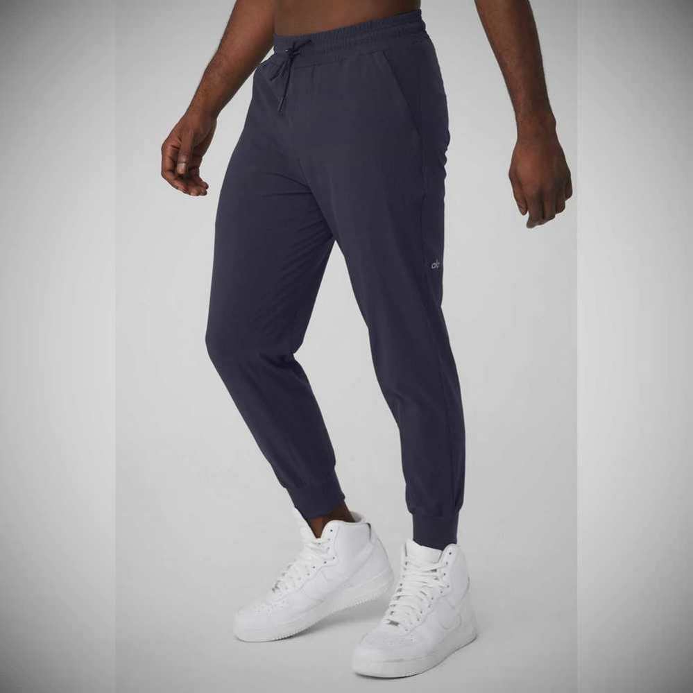 Pantalones Alo Yoga Co-Op 7/8 Hombre Azul Marino | MX-64YOXZ