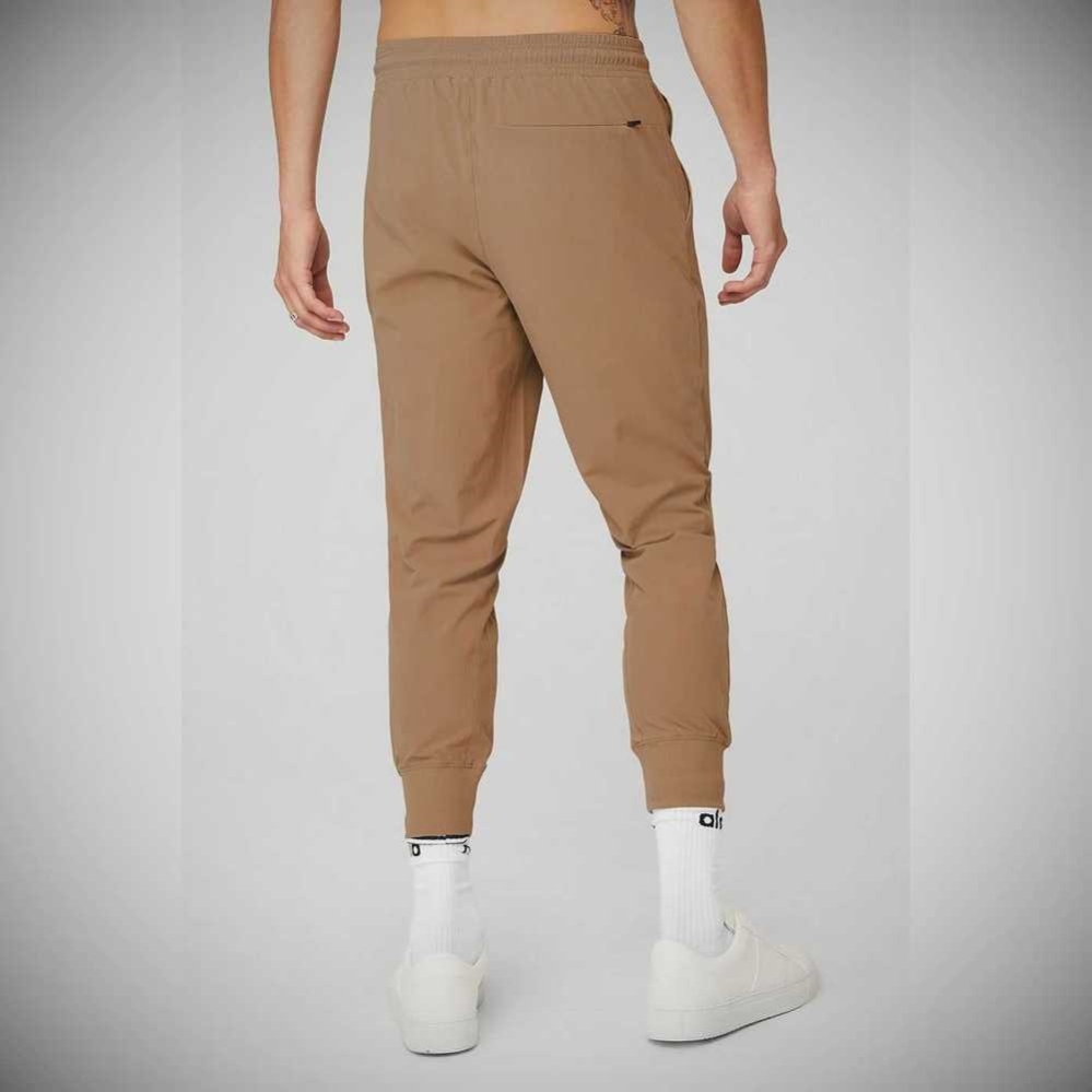 Pantalones Alo Yoga Co-Op 7/8 Hombre Marrom | MX-21AYLZ