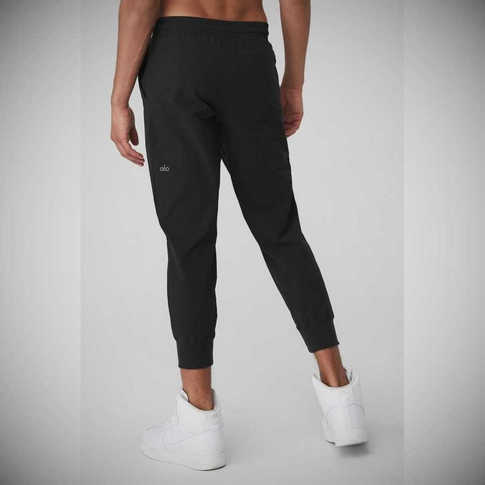 Pantalones Alo Yoga Co-Op 7/8 Hombre Negros | MX-04PZLA