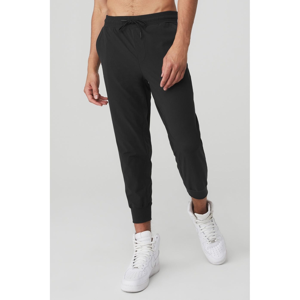 Pantalones Alo Yoga Co-Op 7/8 Hombre Negros | MX-04PZLA