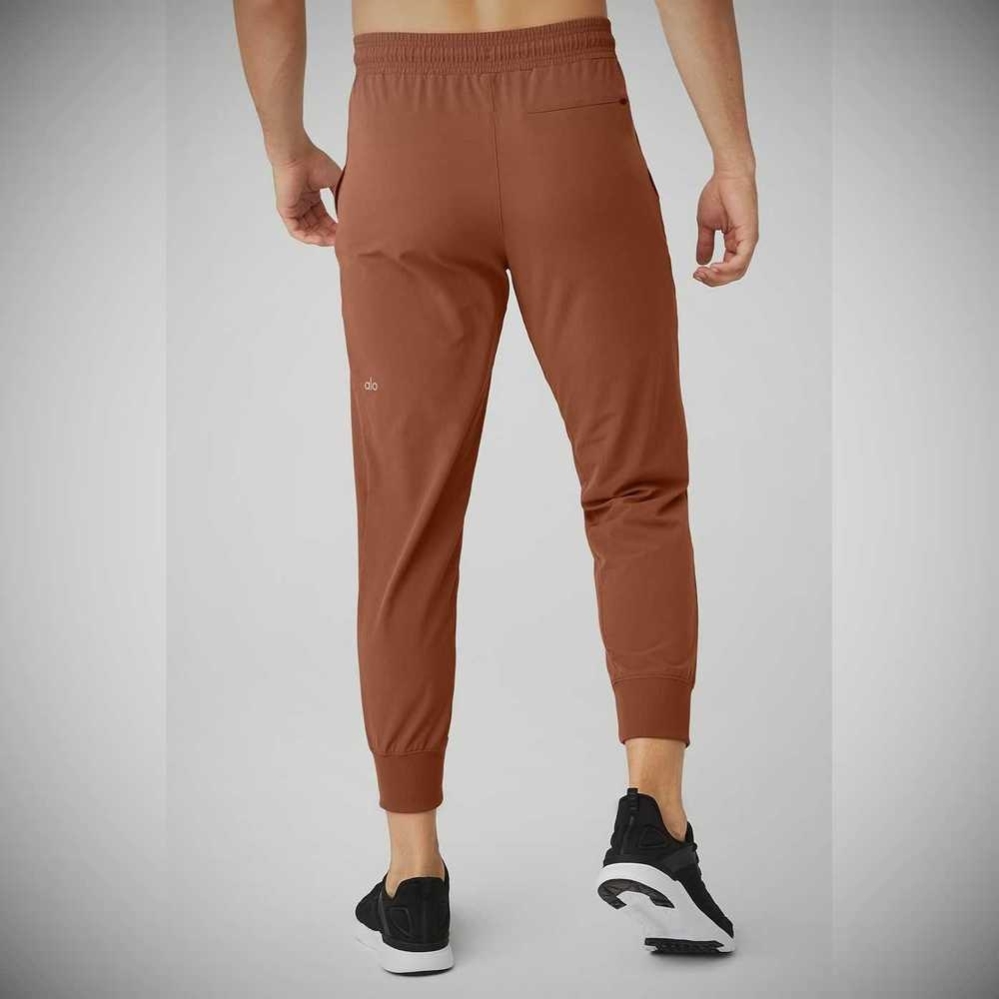 Pantalones Alo Yoga Co-Op 7/8 Hombre Rust | MX-84YPKC