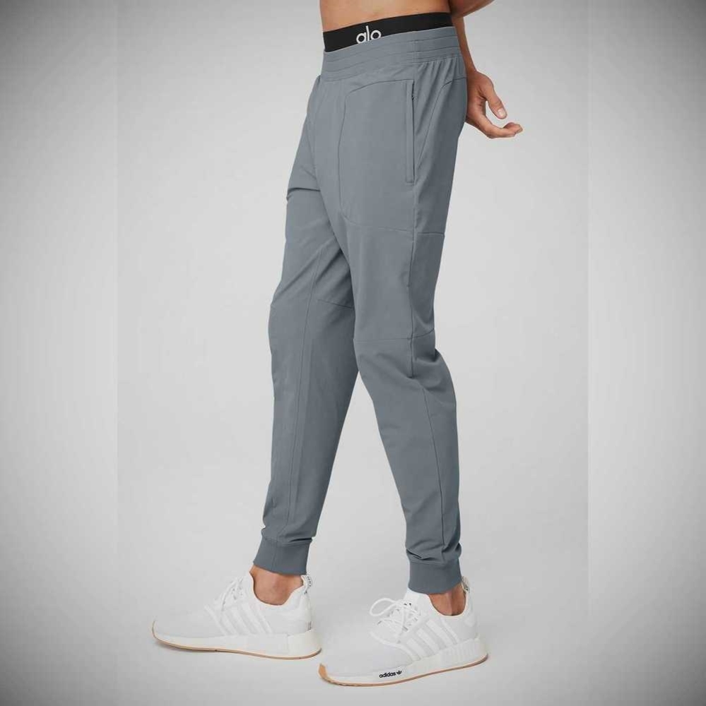 Pantalones Alo Yoga Co-Op Hombre Azules | MX-41QEYD