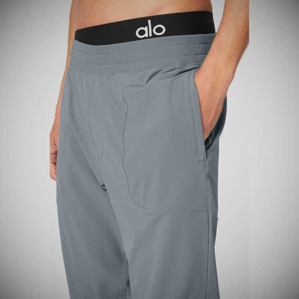 Pantalones Alo Yoga Co-Op Hombre Azules | MX-41QEYD