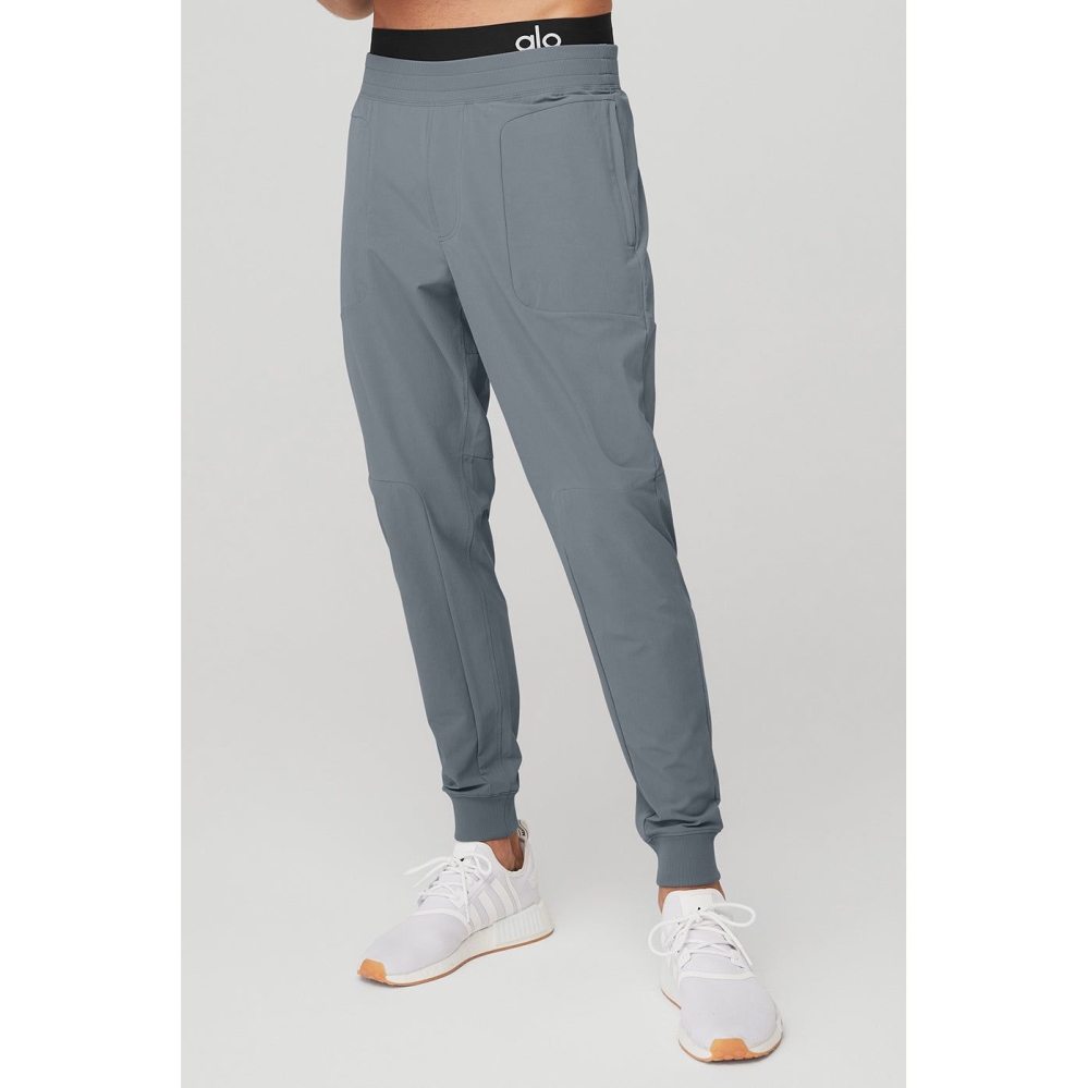 Pantalones Alo Yoga Co-Op Hombre Azules | MX-41QEYD