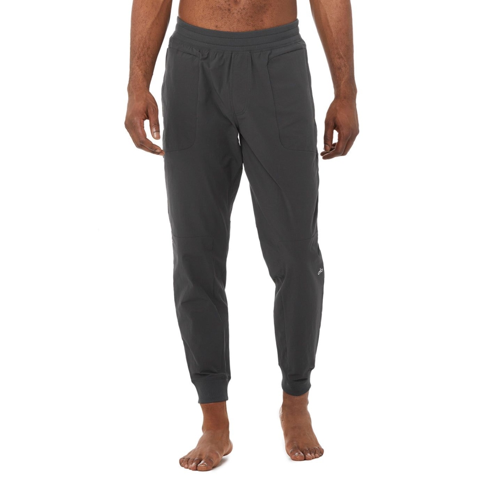 Pantalones Alo Yoga Co-Op Hombre Grises | MX-74QFTS