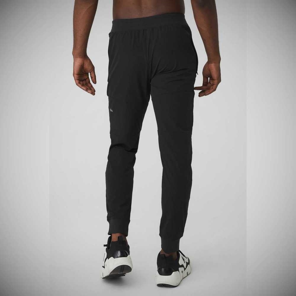 Pantalones Alo Yoga Co-Op Hombre Negros | MX-19VHEL