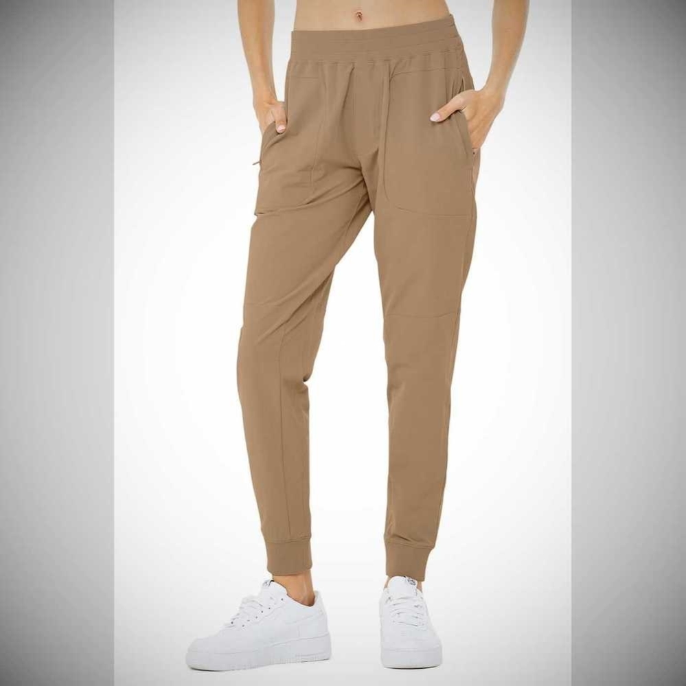 Pantalones Alo Yoga Co-Op Mujer Marrom | MX-52ANTJ