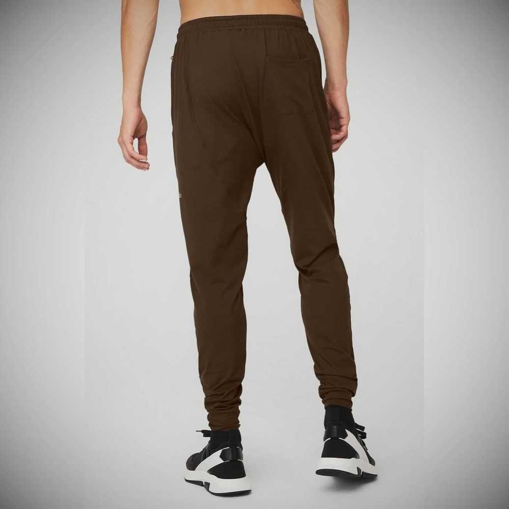 Pantalones Alo Yoga Conquer Revitalize Hombre Cafes | MX-08MIKT