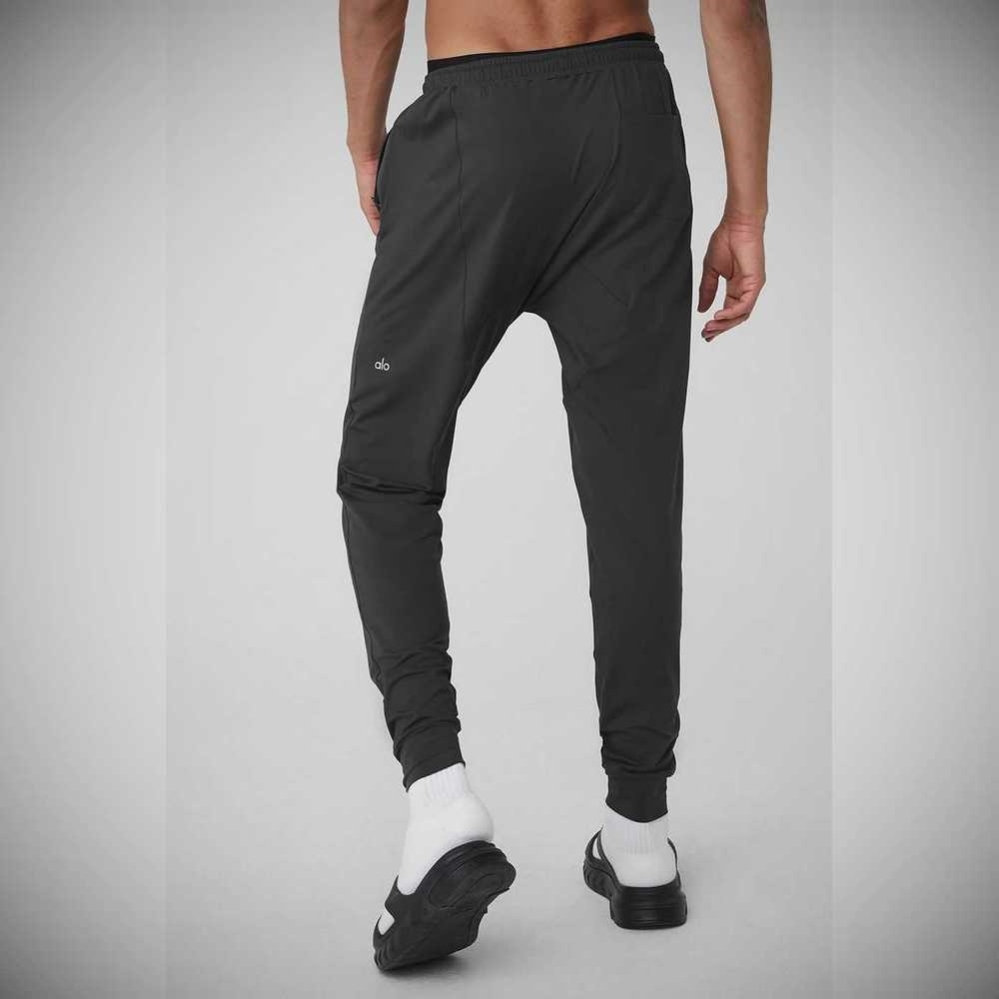 Pantalones Alo Yoga Conquer Revitalize Hombre Grises | MX-18RITE