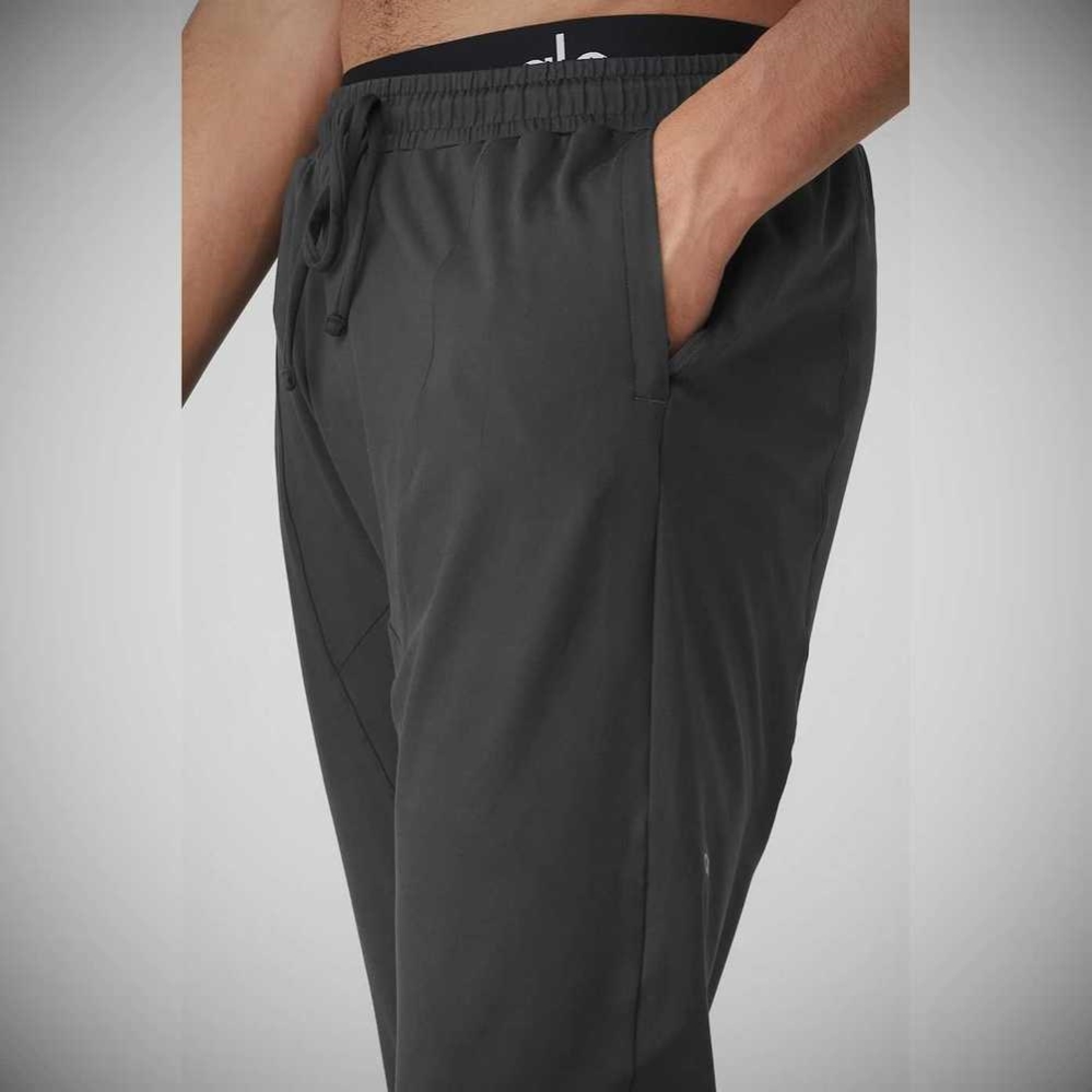 Pantalones Alo Yoga Conquer Revitalize Hombre Grises | MX-18RITE