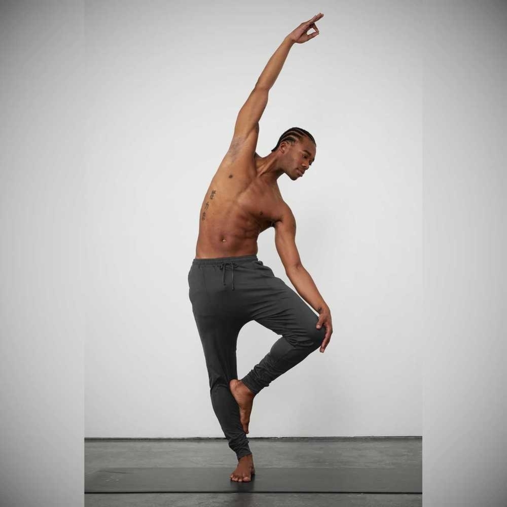 Pantalones Alo Yoga Conquer Revitalize Hombre Grises | MX-18RITE