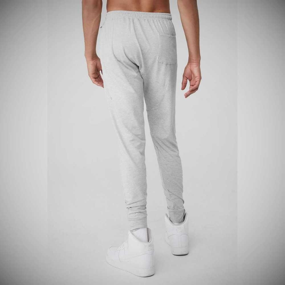 Pantalones Alo Yoga Conquer Revitalize Hombre Grises | MX-67MXTP